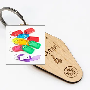 Striking the Perfect Balance: Functionality Meets Aesthetics in Corporate Key Tags