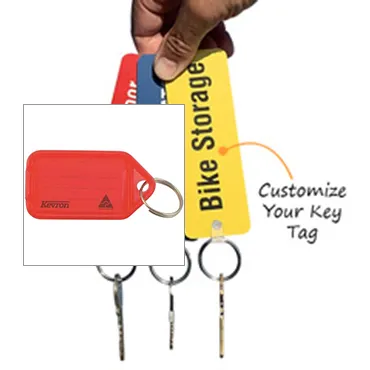 Plastic Card ID
: Key Tags with a Heart
