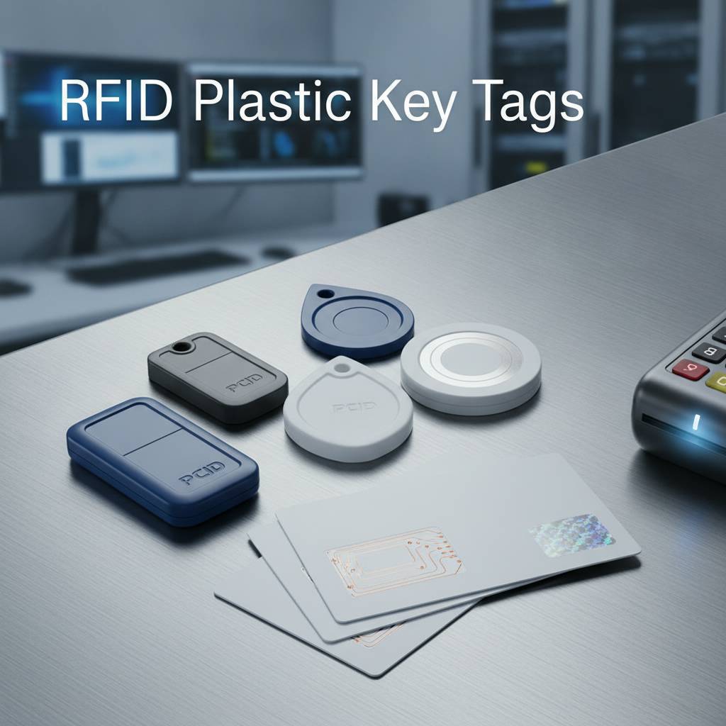 RFID plastic key tags